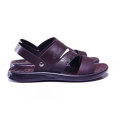 JLF04 Zapatillas de cuero de sandalia casual con diseño antideslizante de moda para hombres